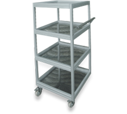 Dust free room trolley